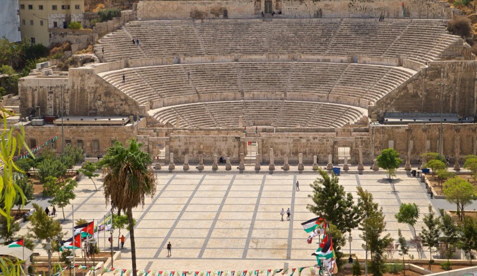 Roman Theater (Amman), Amman, Amman Governorate, Jordan